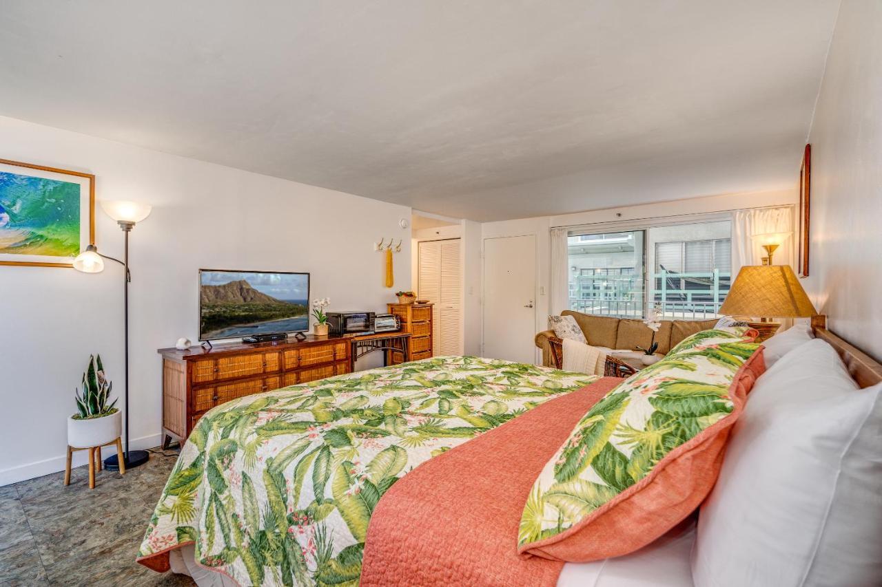 @ Marbella Lane - Breezy Studio@Diamond Head Beach Hotel 호놀룰루 외부 사진